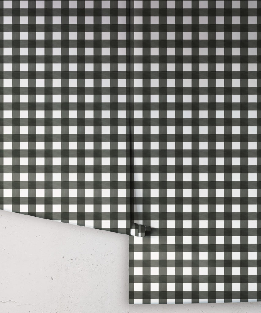 Check Wallpaper • Gingham Wallpaper Design • Milton & King Dubai ...