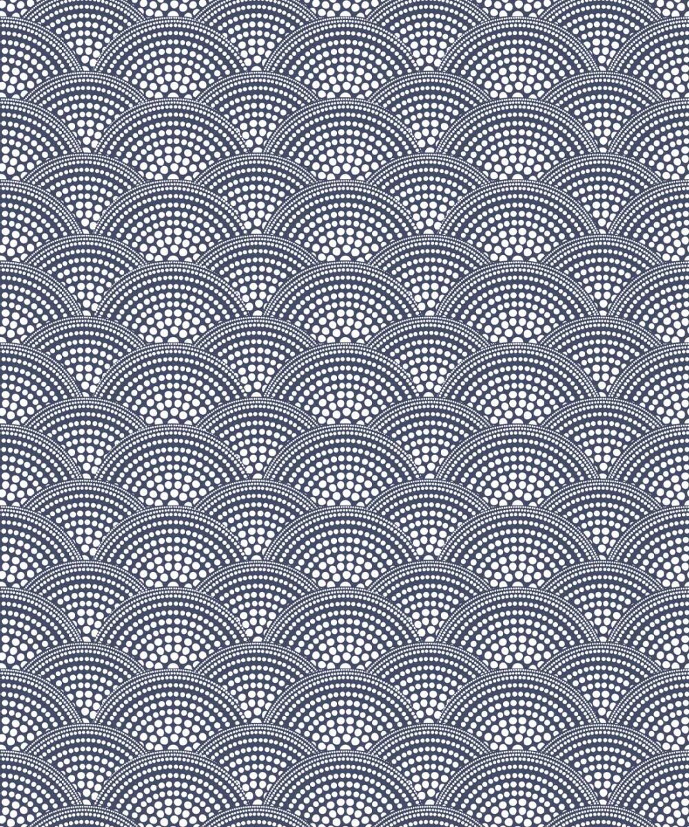 Dot Scallop Wallpaper • Shell Pattern Wallpaper • Milton & King Dubai ...