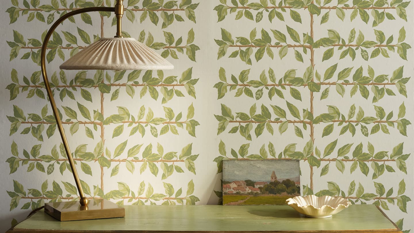 Painter's Glasshouse SS/26 Collection - Gallery Image - Pergola Wallpaper Insitu
