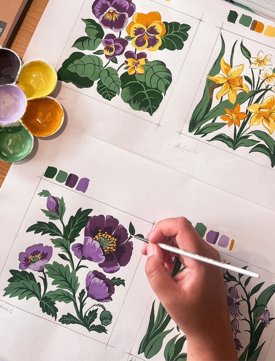Painter's Glasshouse SS/26 Collection - Inspiration - Behind The Scene Shot