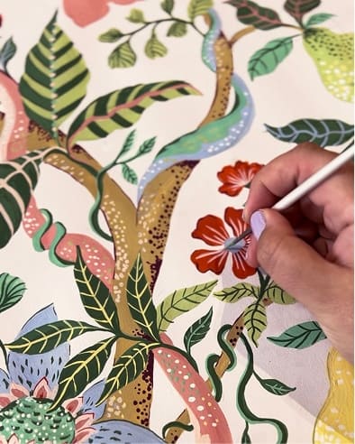 Painter's Glasshouse SS/26 Collection - Inspiration - Behind The Scene Shot