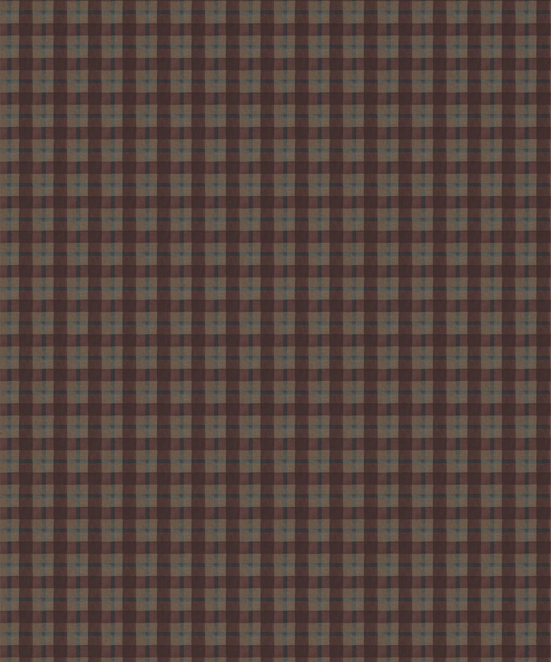 Timber Decorative Textile Wallpaper - Colourway: Maroon - Swatch