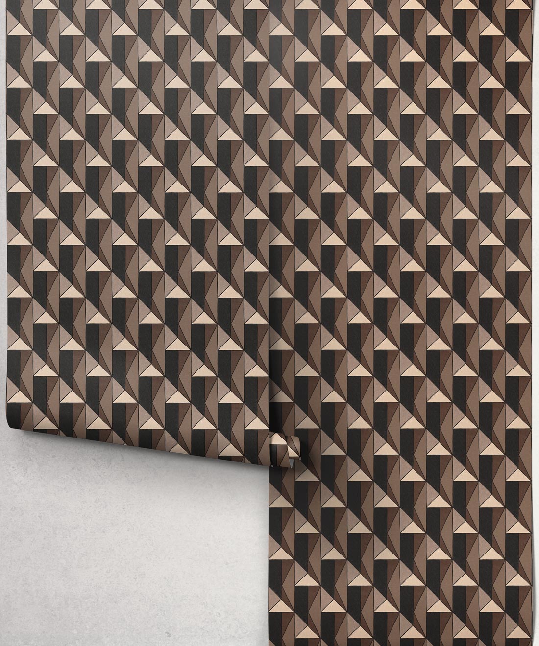 Cairn Wallpaper - Colourway: Charcoal - Roll