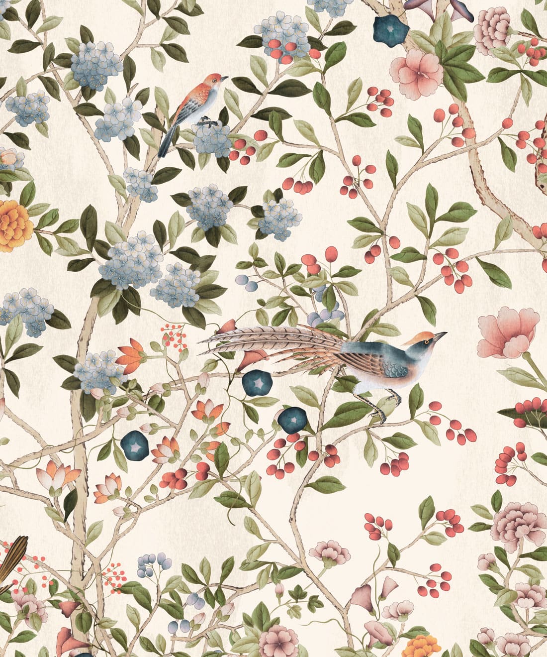 Aviary Garden Wallpaper