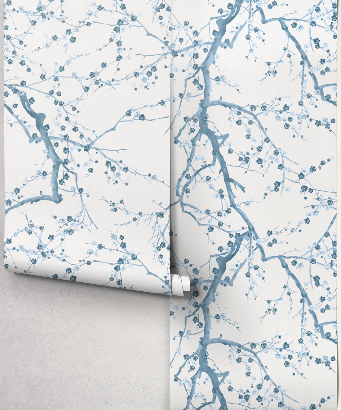 Blossom Branch Wallpaper - Colourway: Porcelain - Roll